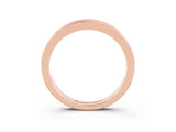 Rose gold Channel Set Round Ruby Eternity Band_12