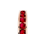 Rose gold Channel Set Round Ruby Eternity Band_14