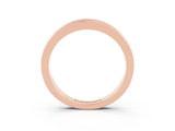 Rose gold Channel Set Round Tanzanite Eternity Band_9