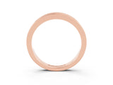 Rose gold Channel Set Round Yellow Sapphire Eternity Band_21
