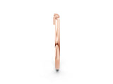 Rose gold Classic Knot Twist Band_64