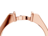 Rose gold Classic Knot Twist Band_66