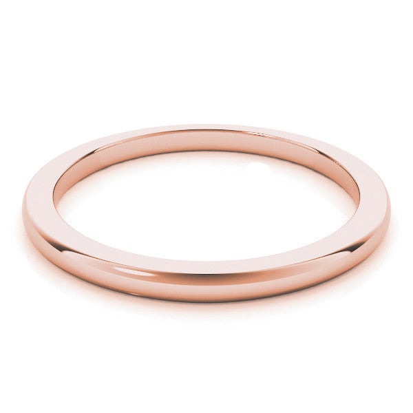 Rose gold Classic Plain Metal Band 1