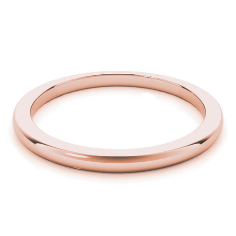 Rose gold Classic Plain Metal Band 1