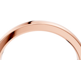 Rose gold Classic Plain Metal Band_110