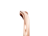 Rose gold Curved Plain Band_68