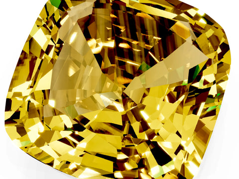Rose gold Cushion Cut Diamond Cluster Pavé Band with Four-Prong Setting_1