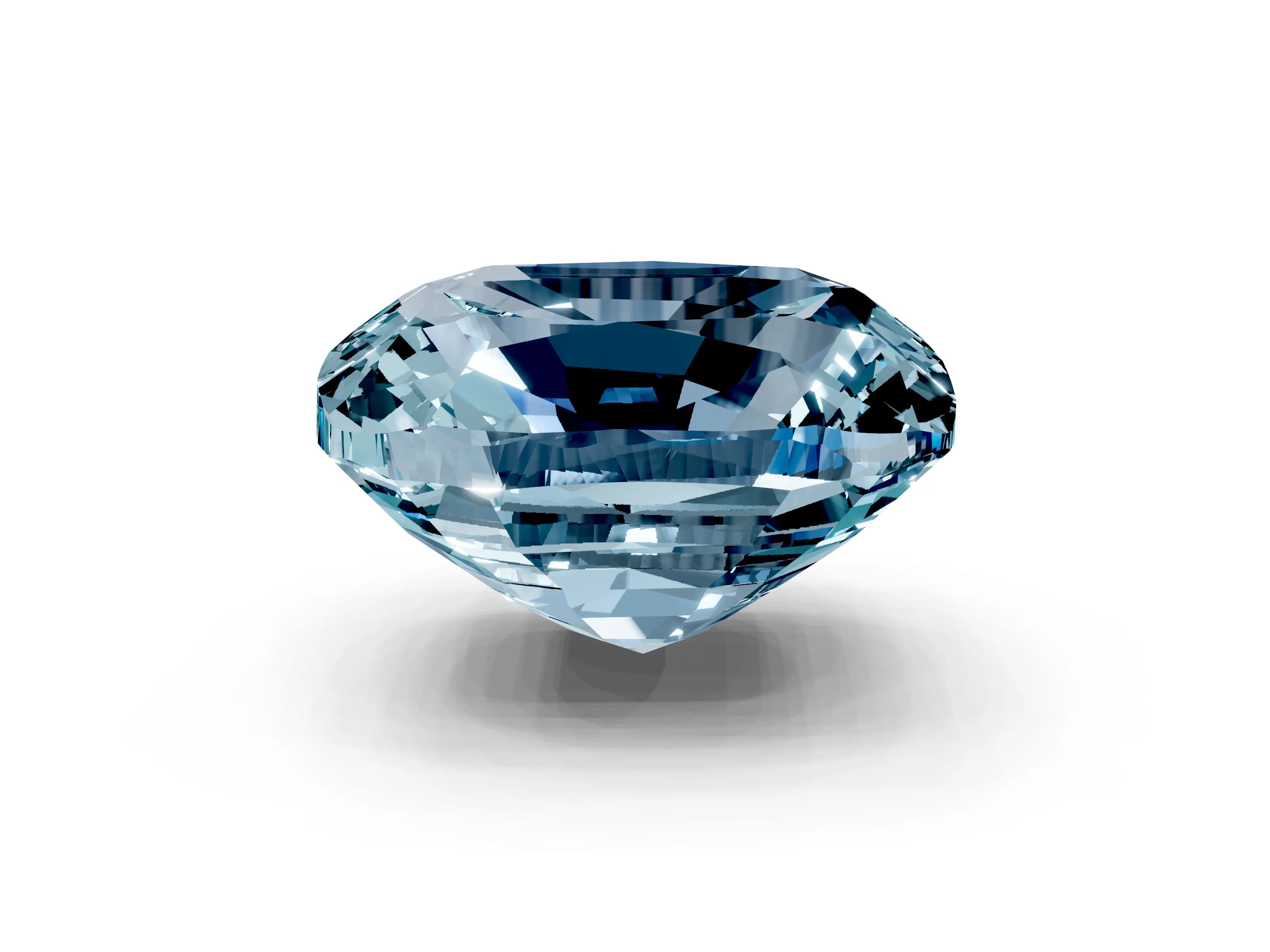 Rose gold Cushion Cut Diamond Cluster Pavé Band with Four-Prong Setting_3