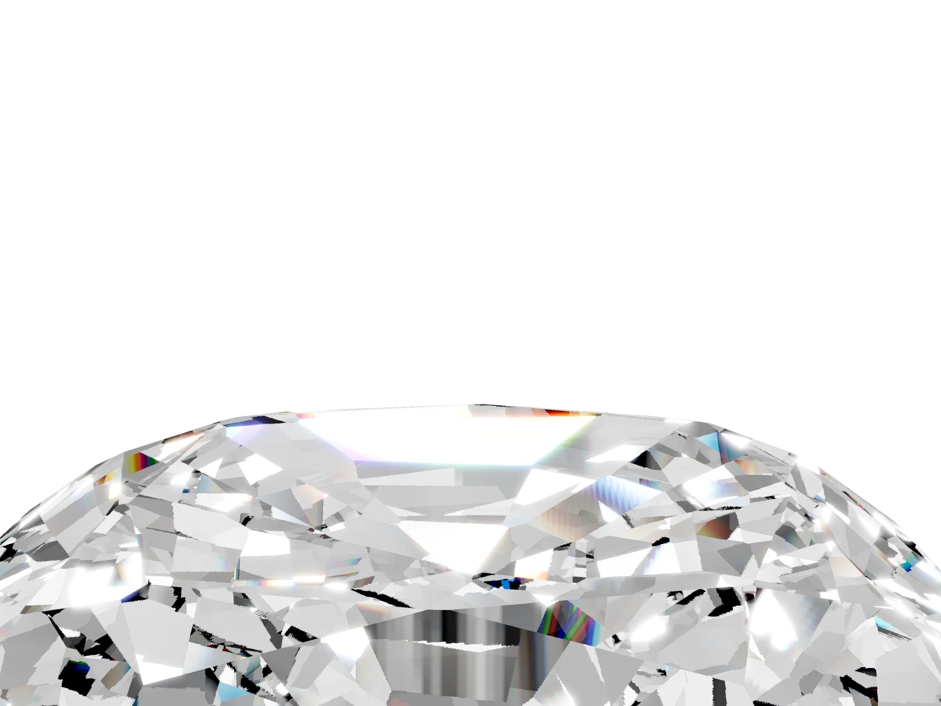 Rose gold Cushion Cut Diamond Cluster Pavé Band with Four-Prong Setting_4