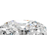 Rose gold Cushion Cut Diamond Cluster Pavé Band with Four-Prong Setting_4
