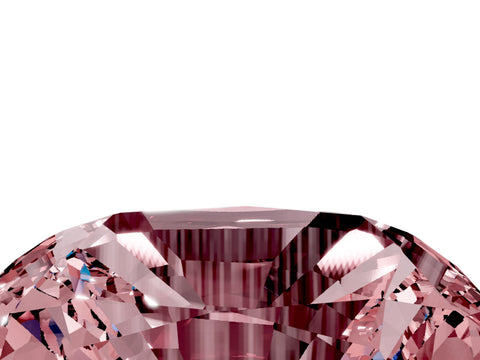 Rose gold Cushion Cut Diamond Cluster Pavé Band with Four-Prong Setting_4