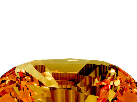 Rose gold Cushion Cut Diamond Cluster Pavé Band with Four-Prong Setting_4