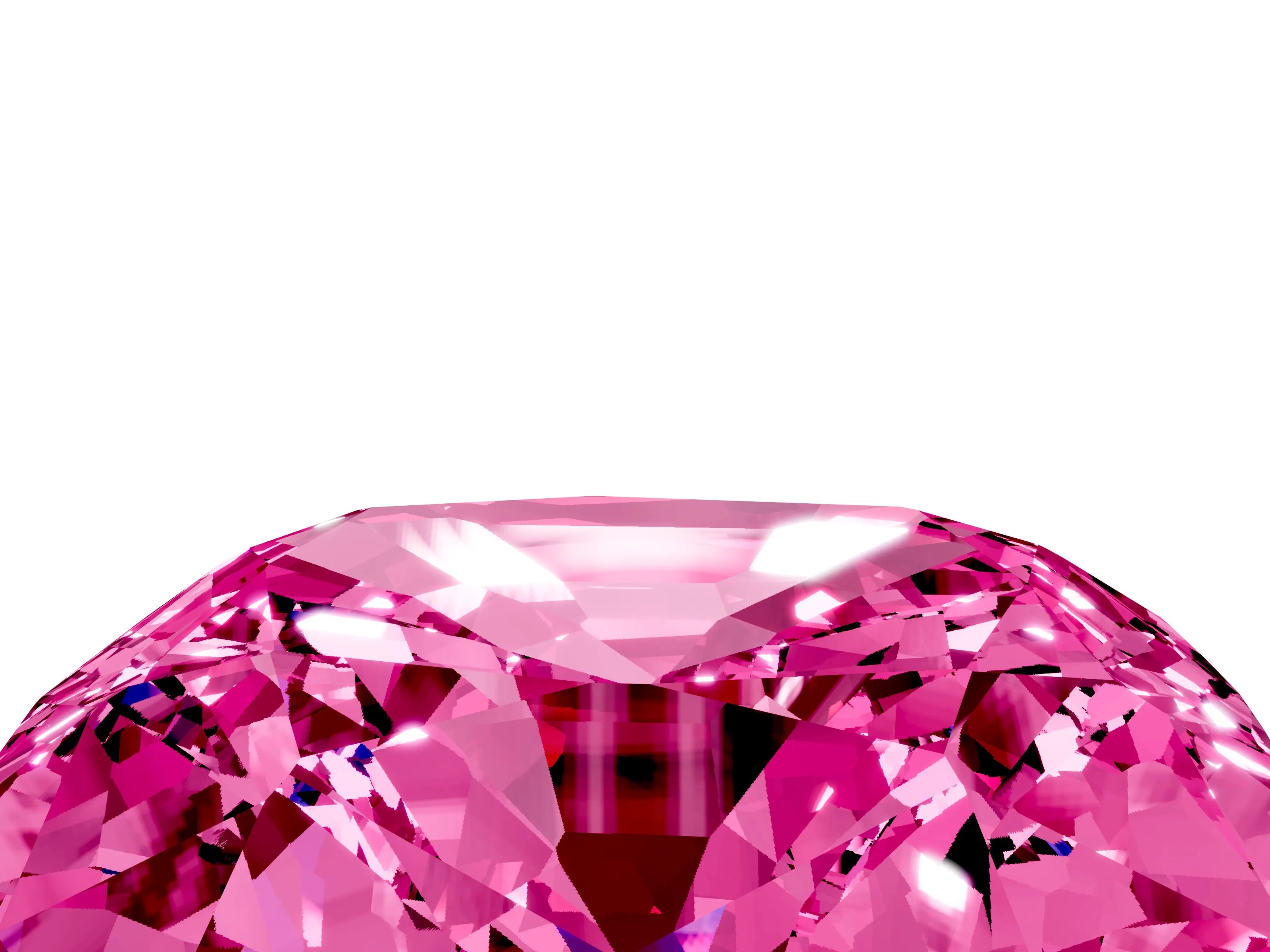 Rose gold Cushion Cut Diamond Cluster Pavé Band with Four-Prong Setting_5