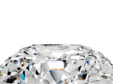 Rose gold Cushion Cut Diamond Cluster Pavé Band with Four-Prong Setting_5