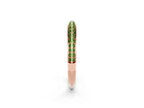 Rose gold Double Row Pavé Round Peridot Eternity Band with Channel Setting_8