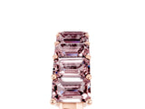 Rose gold Emerald Cut Morganite Prong-Set Eternity Band_11