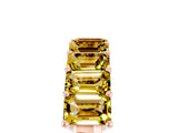 Rose gold Emerald Cut Yellow Sapphire Prong-Set Eternity Band_23