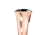 Rose gold Fancy Black Oval Cut Solitaire Tension Set Diamond Ring with Split Shank Band_5