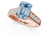 Rose gold Fancy Blue Emerald  Brilliant Channel-Set Solitaire Ring with Four-Prong Setting_21