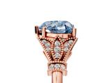 Rose gold Fancy Blue Heart  Brilliant Solitaire with Pave Band and Four-Prong Setting_25