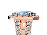Rose gold Fancy Blue Marquise Cut Cut Halo Split Shank Prong Set Ring_17