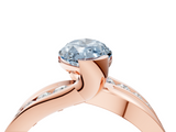 Rose gold Fancy Blue Marquise  Solitaire Channel-Set Split Shank Ring with Tension Prong Setting_7