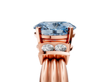 Rose gold Fancy Blue Oval  Cut Three-Stone Channel Set Ring with Bar Prongs_69