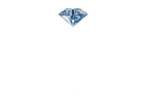Rose gold Fancy Blue Round  Cut Diamond Ring with Baguette Side Stones, Channel Set Band, and Four-Prong Setting_14