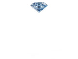 Rose gold Fancy Blue Round  Cut Diamond Ring with Baguette Side Stones, Channel Set Band, and Four-Prong Setting_15