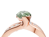 Rose gold Fancy Green Marquise  Solitaire Channel-Set Split Shank Ring with Tension Prong Setting_7