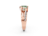 Rose gold Fancy Green Radiant  Solitaire Channel-Set Split Shank Ring with Tension Prong Setting_5