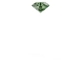 Rose gold Fancy Green Round  Cut Diamond Ring with Baguette Side Stones, Channel Set Band, and Four-Prong Setting_15
