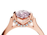 Rose gold Fancy Pink Marquise Cut Brilliant Solitaire Diamond Ring with Channel Set Band and Bar Prong Setting_16