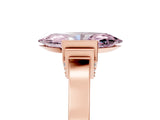 Rose gold Fancy Pink Marquise Cut Brilliant Solitaire Diamond Ring with Channel Set Band and Bar Prong Setting_17