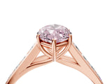 Rose gold Fancy Pink Marquise  Solitaire Channel-Set Diamond Engagement Ring with Four-Prong Setting_35