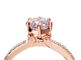 Rose gold Fancy Pink Marquise  Solitaire Diamond Ring with Channel Set Band and Six-Prong Setting_52