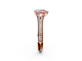 Rose gold Fancy Pink Pear  Solitaire Pave Split Shank Engagement Ring with Six-Prong Setting_39