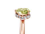 Rose gold Fancy Yellow Heart  Brilliant Solitaire Engagement Ring with Six-Prong Setting and Classic Band_25