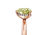 Rose gold Fancy Yellow Heart  Cut Solitaire Engagement Ring with Four-Prong Setting and Classic Band_25