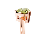 Rose gold Fancy Yellow Heart  Cut Solitaire Ring with Four-Prong Setting and Classic Band_65