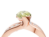 Rose gold Fancy Yellow Marquise  Solitaire Channel-Set Split Shank Ring with Tension Prong Setting_7