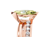 Rose gold Fancy Yellow Marquise  Solitaire Channel-Set Split Shank Ring with Tension Prong Setting_8