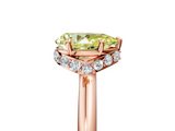Rose gold Fancy Yellow Pear  Brilliant Solitaire Engagement Ring with Six-Prong Setting and Classic Band_25