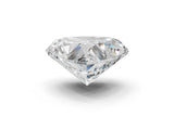 Rose gold Heart Brilliant Solitaire with Pavé Band and Claw Prong Setting_10
