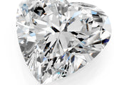 Rose gold Heart Brilliant Solitaire with Pavé Band and Claw Prong Setting_8