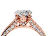 Rose gold Heart Cut Diamond Pave Band with Four-Prong Setting_40
