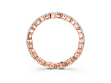 Rose gold Marquise Diamond Eternity Band with U-Prong Setting_94