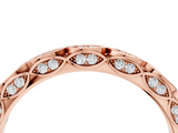 Rose gold Marquise Diamond Pave Eternity Band with Bezel Setting_27