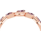 Rose gold Marquise Morganite Twisted Band with Prong Setting_10