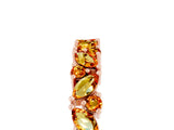 Rose gold Marquise and Round Citrine Vine Eternity Band with Prong Setting_11